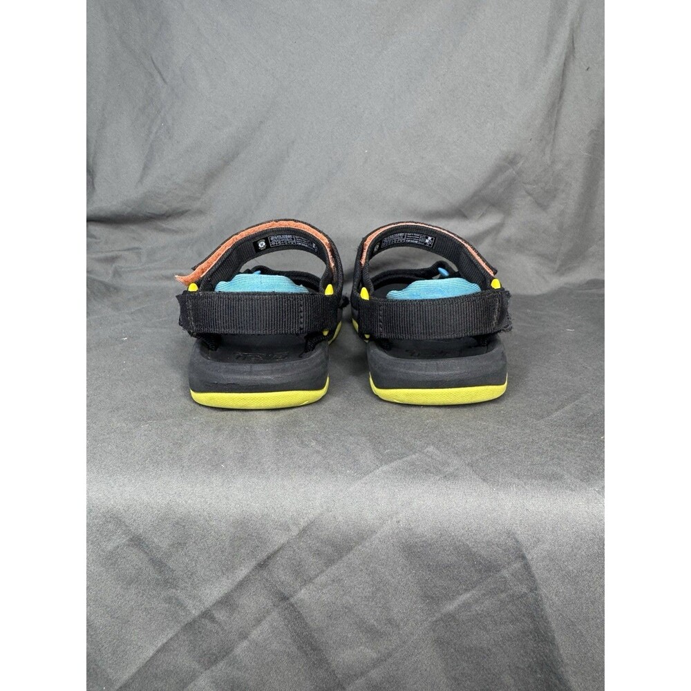 Teva Kids Hurricane XLT2 Sandals Blue Yellow Strappy Slip On Outdoors Size 1 - Picture 4 of 10